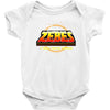 greetings from zebes Baby Onesie