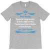 Dear Daddy, Thanks for Being my Dad Baby Boy Letter to Father T-Shirt