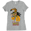 link the mask Ladies Fitted T-Shirt