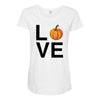 love pumpkin Maternity Scoop Neck T-shirt