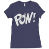 pow ! Ladies Fitted T-Shirt