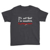 it's not that i'm immature Youth Tee