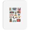 vintage electronic retro technology Mousepad