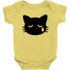 sad cat Baby Bodysuit