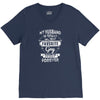 My Husband Is Totally My Most Favorite Guy V-Neck Tee