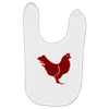 chiken red Baby Bibs