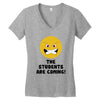 The Students Are Coming Women's V-Neck T-Shirt