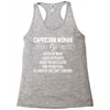 Capricorn Woman Racerback Tank