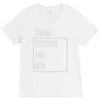 think outside the box V-Neck Tee