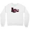 red doc marten skinhead boots, ideal birthday present or gift Crewneck Sweatshirt