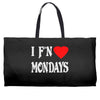 i f'n heart  mondays girls Weekender Totes