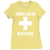 orgasm donor american pie reunion stifler funny Ladies Fitted T-Shirt