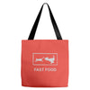 fast food funny Tote Bags