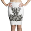 camisa de los muertos Pencil Skirts