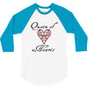 hearts queen of hearts 3/4 Sleeve Shirt