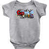red ant Baby Onesie