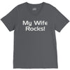 my wife rocks V-Neck Tee