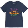 this is my lazy unicorn costume V-Neck Tee