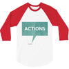 louder than words 3/4 Sleeve Shirt