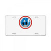 angry captain License Plate