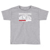 funny installing muscles, ideal gift, birthday present Toddler T-shirt