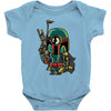 minion boba fett Baby Onesie
