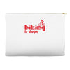 biking is dope Accessory Pouches