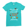my favorite season is the fall of the patriarchy Ladies Fitted T-Shirt