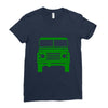 defender land rover Ladies Fitted T-Shirt