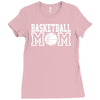 basketball mom Ladies Fitted T-Shirt