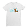 foxy nerd Ladies Fitted T-Shirt