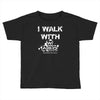 i walk with wasd Toddler T-shirt
