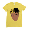 abstract design of xxxtentacion Ladies Fitted T-Shirt