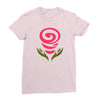 cute flowers Ladies Fitted T-Shirt