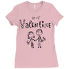 be my valentine Ladies Fitted T-Shirt
