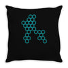 six hexagonal best trending Throw Pillow