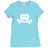 modern day pirate Ladies Fitted T-Shirt