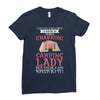 camping lady Ladies Fitted T-Shirt
