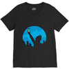 bat signal V-Neck Tee