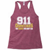911 dispatcher heroes Racerback Tank