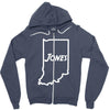 jones Zipper Hoodie