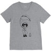 winter girl V-Neck Tee