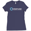 aperture laboratories Ladies Fitted T-Shirt