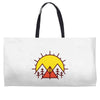 sunrise camp Weekender Totes