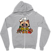 moga's famous bbq Zipper Hoodie