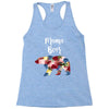 mama bear floral Racerback Tank