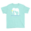 only elephants should wear ivory Youth Tee