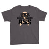 Careful I Already Kicked Cancer Ass Youth Tee