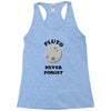pluto never forget Racerback Tank