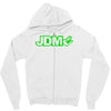black funny glow in dark glowing Zipper Hoodie
